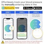 Automatic Digital Blood Pressure Monitor with Large Cuff