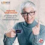 LOOKEE Fingertip Pulse Oximeter with Alarm & Display