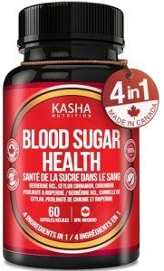 KASHA Berberine Blood Sugar Support - 60 Capsules