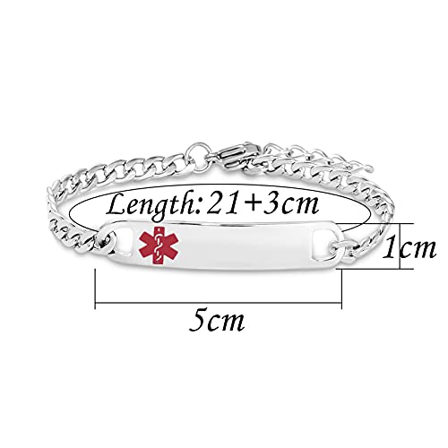 Medical Alert Bracelet for Blood Thinner Wearers