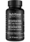 Nutritionn Resveratrol 99% - 500 mg Capsules