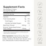 SuperBeets Heart Chews - Nitric Oxide Support, 60 Count