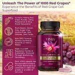 Vinia 12-Hour Heart Health Resveratrol Supplement