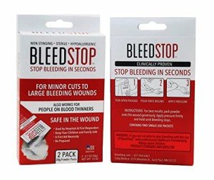 BleedStop™ Clotting Powder - 4 Pouches (20g)