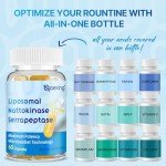 Liposomal Nattokinase & Serrapeptase Enzyme Supplement