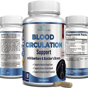 Blood Circulation Support Supplement with Natural Ingredients