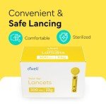 OWELL Sterile Twist Top Lancets, 300 Count