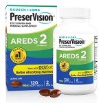 PreserVision AREDS 2 Vitamin Supplement 120 Soft Gels