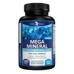 Mega Mineral Complex Supplement with Calcium & More