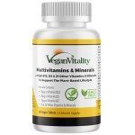 Vegan Multivitamins with B12, D3 & K2 - 180 Tablets