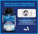 Mega Mineral Complex Supplement with Calcium & More