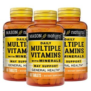 Mason Natural Daily Multivitamins & Minerals - 60 Tablets