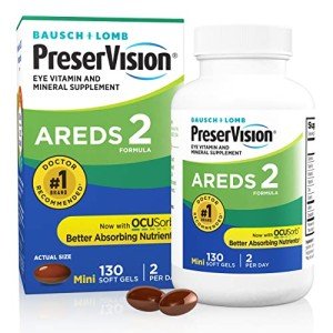 PreserVision Eye AREDS 2 Mini Gels 130 Count