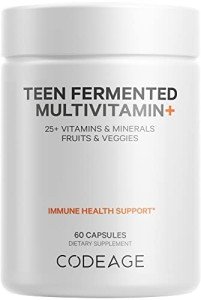CodeAge Teen Multivitamin - 60 Fermented Capsules