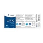 Liquid Ionic Vitamin D3 + K2 Supplement - 2 oz