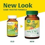 MegaFood Baby & Me 2 Prenatal Vitamins, 60 Tablets