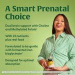 MegaFood Baby & Me 2 Prenatal Vitamins, 60 Tablets