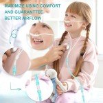 5 Pack Soft Cannula Nasal Tubing for Oxygen 4 ft Nasal Cannula Oxygen Nose Tubing for Adult Children - High Flow, Kink Resistant, Highly Visible, Lightweight Tubing with 3 Pack Oxygen Tubing Connector