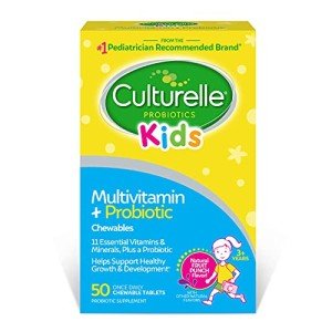 Culturelle Kids Probiotics Chewable Multivitamins - 50ct