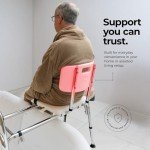 Adjustable Shower Transfer Bench for Elderly & Disabled