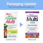 Webber Naturals Complete Multi for Men, 90 Capsules