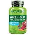NATURELO Vegan Whole Food Multivitamin for Men 240 Caps