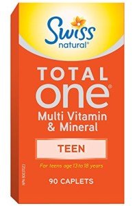 Swiss Natural Total One Teen Multivitamin Caplets