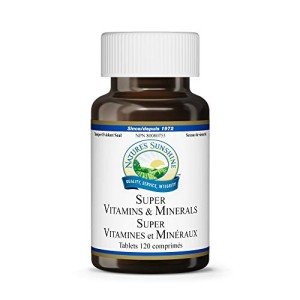 Nature's Sunshine Super Vitamins & Minerals - 120 Tablets