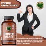 Pure Lab Copper Glycinate Vitamin Supplement, 60 V-Caps