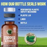 Pure Lab Copper Glycinate Vitamin Supplement, 60 V-Caps