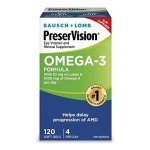 PreserVision Omega-3 Eye Vitamin Supplement, 120 Softgels