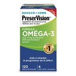 PreserVision Omega-3 Eye Vitamin Supplement, 120 Softgels