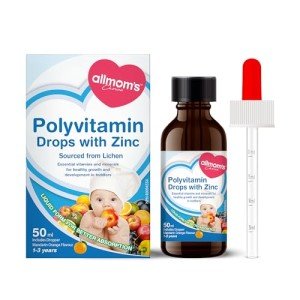 Allmom's Choice Children's Polyvitamin Drops with Zinc