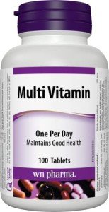 Webber Naturals One Daily Multivitamin 100 Tablets