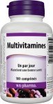 Webber Naturals One Daily Multivitamin 100 Tablets