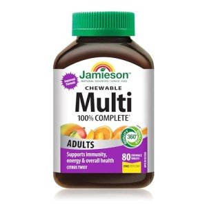 Jamieson Complete Chewable Multivitamins for Adults