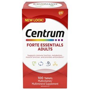 Centrum Forte Essentials Multivitamin, 100 Tablets