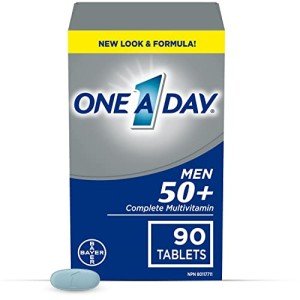 One A Day Multivitamin for Men 50+ 90 Tablets