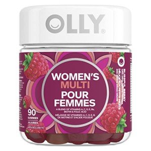 OLLY Women's Blissful Berry Multivitamin Gummies - 90 Count