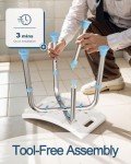 Adjustable Shower Chair for Elderly and Disabled