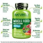 NATURELO Men's Whole Food Multivitamin - 120 Vegan Capsules