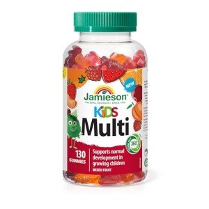 Jamieson Kids Multivitamin Gummies, Mixed Fruit, 130 Count