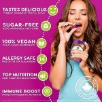 Vegan Keto Multivitamin Gummies for Immunity - 90 Count