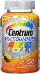 Centrum MultiGummies 50+ for Adults, 130 Count