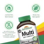 Jamieson Multivitamin for Adults 50+ with Lutein