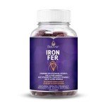 Iron Gummies with Vitamin C & B Complex – 60 Count