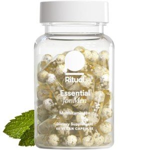 Men's Multivitamin with Zinc, Omega-3, 60 Vegan Caps