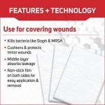 Care Science Non-Stick Pads, 3 x 4 in, 100 ct | Non-Stick Pads for Covering Wounds