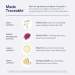 Men's Multivitamin with Zinc, Omega-3, 60 Vegan Caps