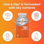 One A Day Women’s 50+ Multivitamins, 200 Count